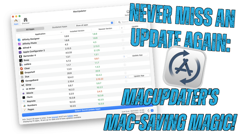 Never Miss an Update Again: MacUpdater's Mac-Saving Magic!